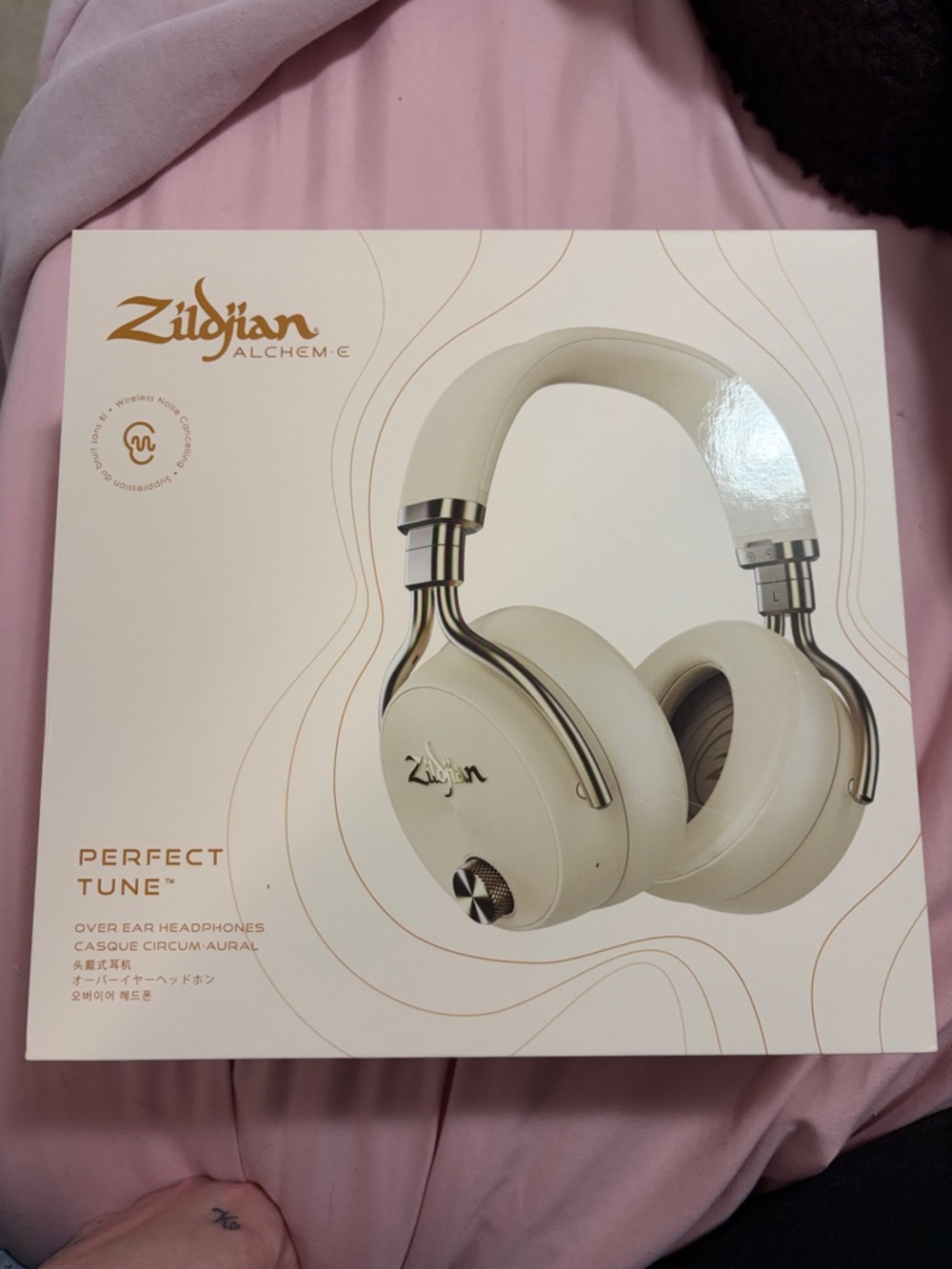 Alchemē Over-Ear Headphones — Cream